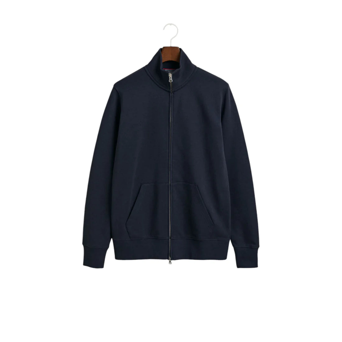 Men's Casual High Collar Zip-Up Sweatshirt