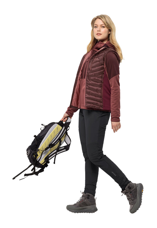 Routeburn Pro Ins  Maroon Vest W
