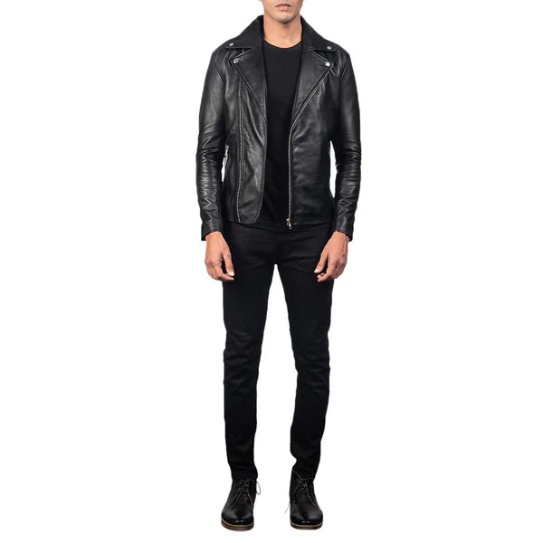 Black Leather Biker Jacket: Ride in Style