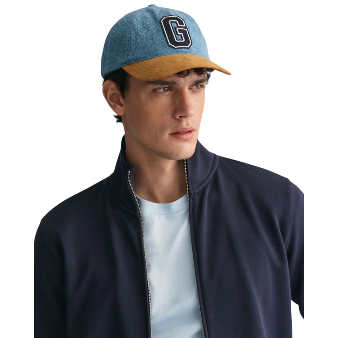 Men's Casual High Collar Zip-Up Sweatshirt